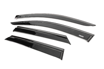 Peugeot 3008 2016-2023 Window wind deflectors with black trim Niken Luxury (4 pcs) photo 2