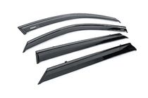 Peugeot 2008 2019- Window wind deflectors with black trim Niken Luxury (4 pcs) photo 3