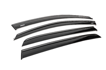 Volkswagen Golf 6 2008-2014 Side window wind deflectors with black molding Niken Luxury (HB, 4 pcs) photo 3