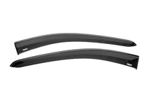 Volkswagen Caddy 2020- Window wind deflectors with black trim Niken Luxury (4 pcs) photo 1