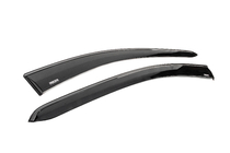 Volkswagen Caddy 2020- Window wind deflectors with black trim Niken Luxury (4 pcs) photo 3