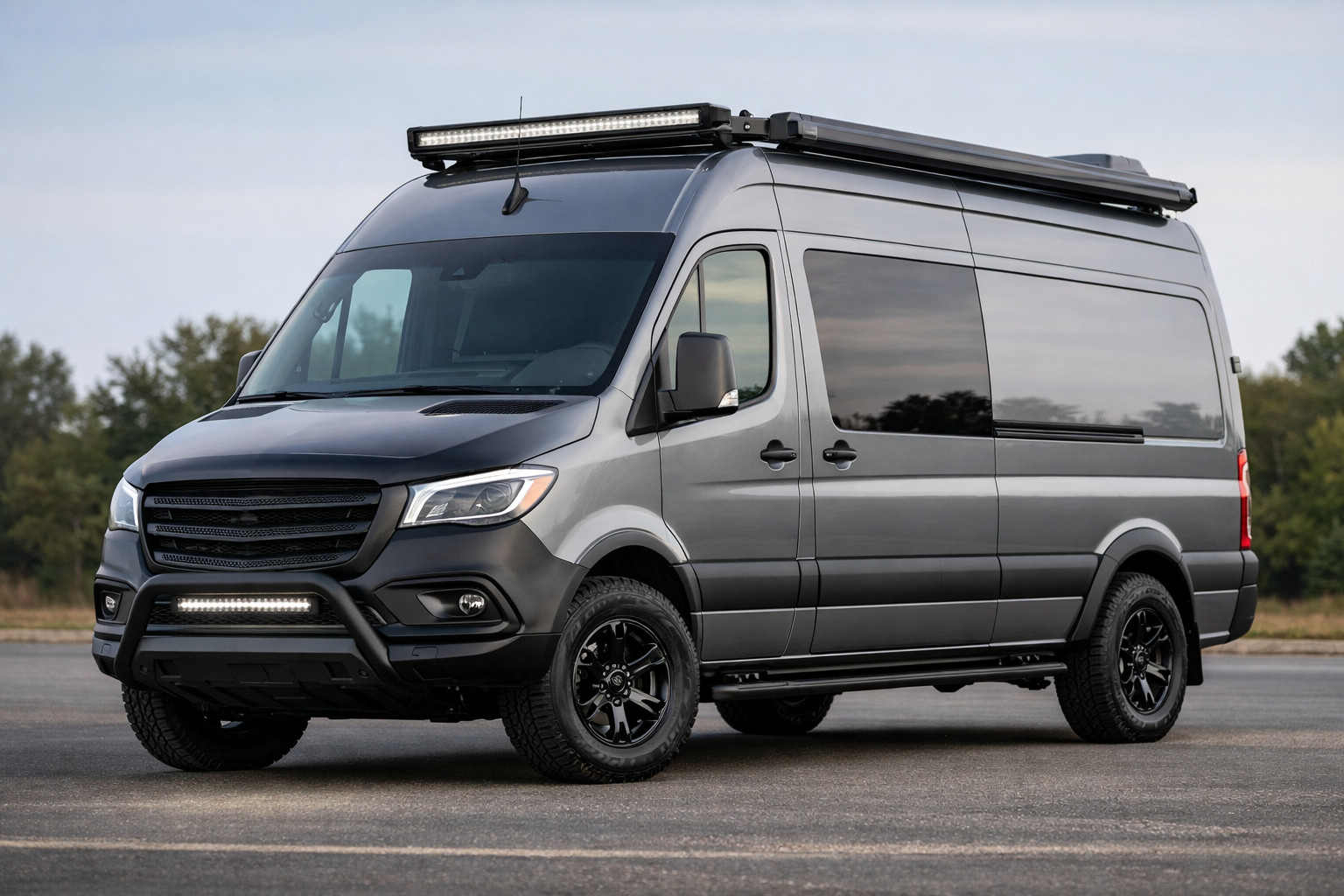 Which exterior upgrades for Mercedes Sprinter W907/W910 look more premium
