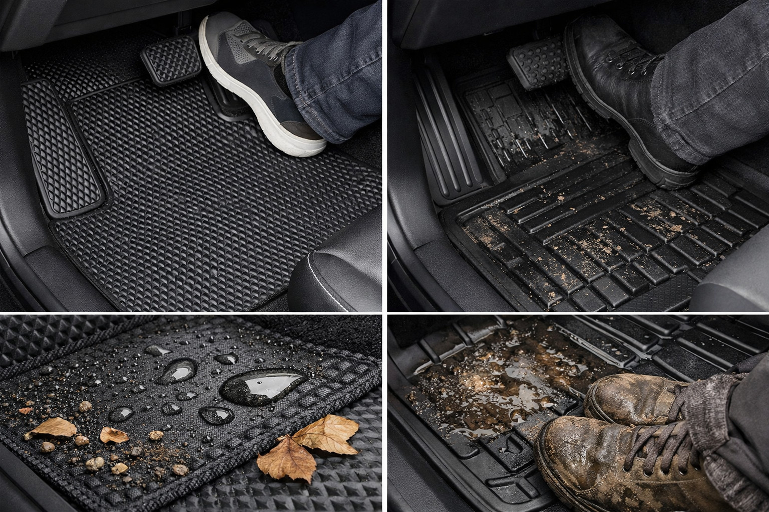 EVA vs rubber floor mats: what’s better for everyday driving