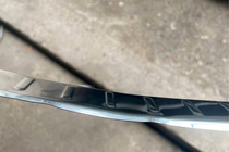 Skoda Superb 2009-2015 Clearance rear bumper protector Carmos V1 (SW, stainless steel) photo 2