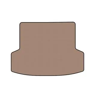 Rubber trunk mat Carsuit (SD, Beige)