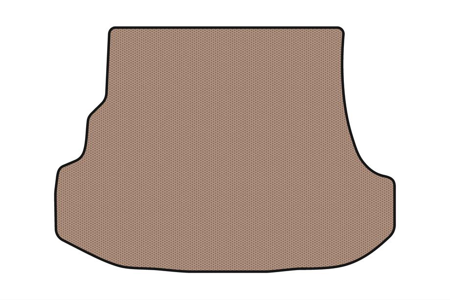 Subaru Forester 1997-2002 Rubber Trunk Mat Carsuit (Beige) Image