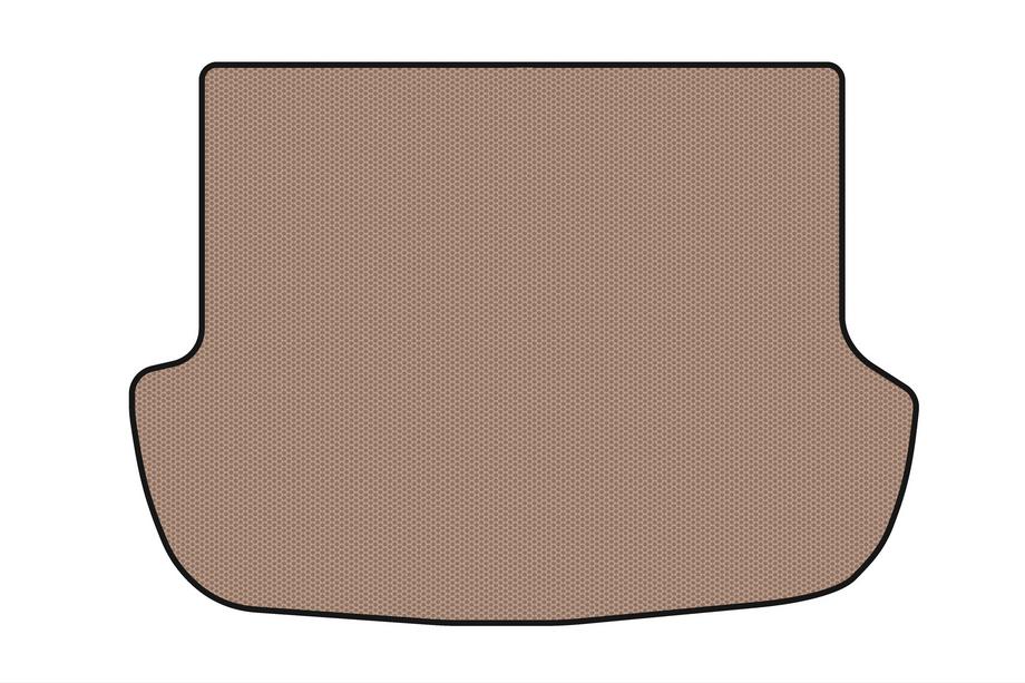 Subaru Forester 2008-2013 Rubber Trunk Mat Carsuit (Beige) Photo 1