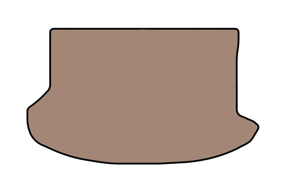 Subaru Impreza 2007-2011 Rubber boot mat Carsuit (HB, Beige) Image