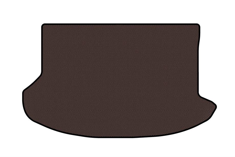 Subaru Impreza 2007-2011 Rubber trunk mat Carsuit (HB, Brown) Image