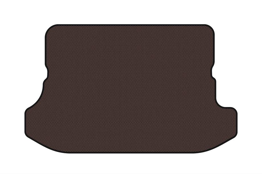 Subaru BRZ 2012-2021 Rubber trunk mat Carsuit (Coupe, Brown) Image