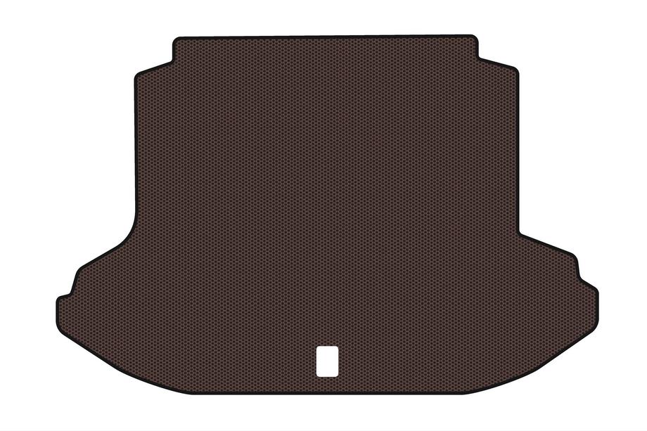 Subaru Legacy 2009-2014 Rubber boot mat Carsuit (2009-2013, SD, Brown) Image