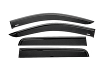 Mercedes X class 2017-2020 Window wind deflectors with black trim Niken Luxury (4 pcs) photo 1