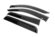 Mercedes X class 2017-2020 Window wind deflectors with black trim Niken Luxury (4 pcs) photo 2