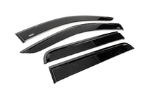 Mercedes X class 2017-2020 Window wind deflectors with black trim Niken Luxury (4 pcs) photo 3