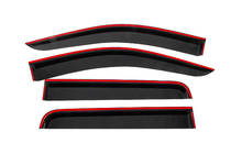 Mercedes X class 2017-2020 Window wind deflectors with black trim Niken Luxury (4 pcs) photo 4