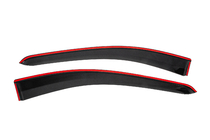 Ford Connect 2021- Window wind deflectors with black trim Niken Luxury (4 pcs) photo 4