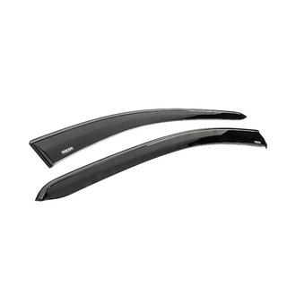 Window wind deflectors with black trim Niken Luxury (4 pcs) photo 3