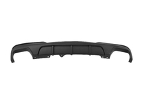 BMW 5 Series F10/F11 2010–2016 Rear bumper diffuser for dual twin exhaust (quad tips) V1 (for M-Performance) photo 5