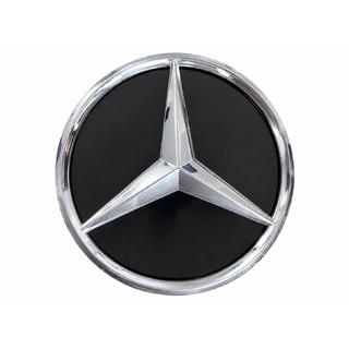 Front emblem with glossy housing (18.4 cm) Mercedes ML W164 2005-2011 photo 1