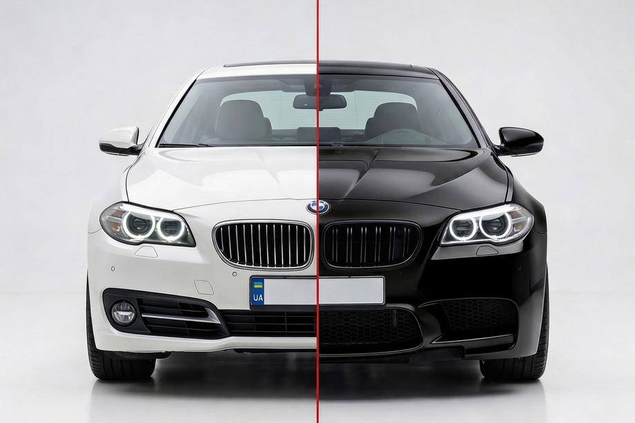 BMW 5 Series F10/F11 2010–2016 Body kit with fenders V2 (M5 Power) Photo 2