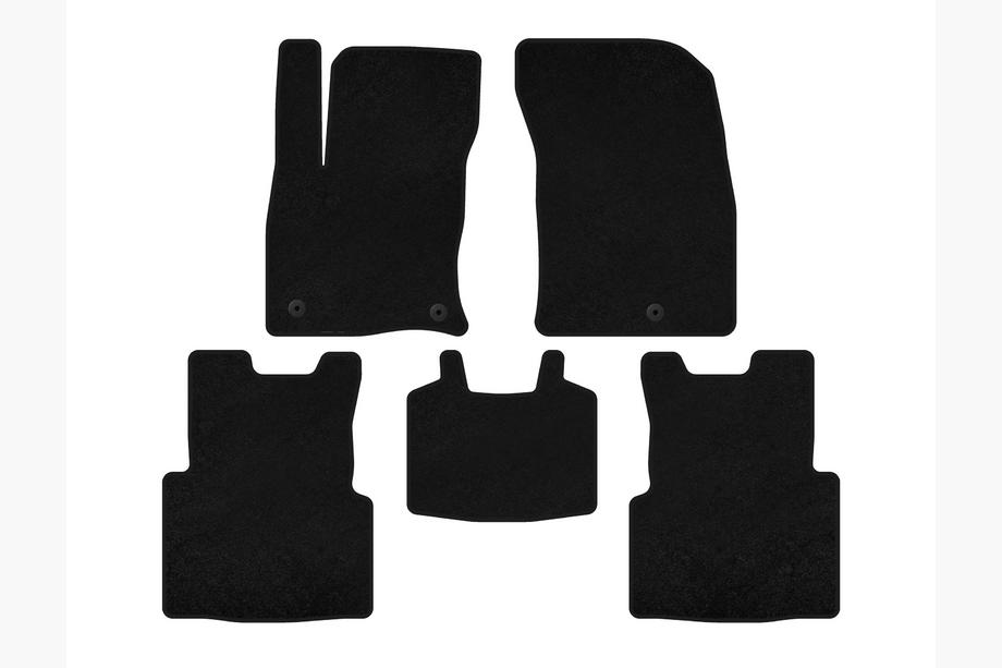 Ford Kuga/Escape 2019- Deluxe carpet floor mats (for Escape, Black) Image