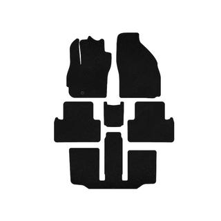 Deluxe Textile Floor Mats (3 rows, 7-seater, black) photo 1