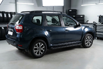 Nissan Terrano 2014- Allmond Black Side Steps (2 pcs, Aluminum) photo 1