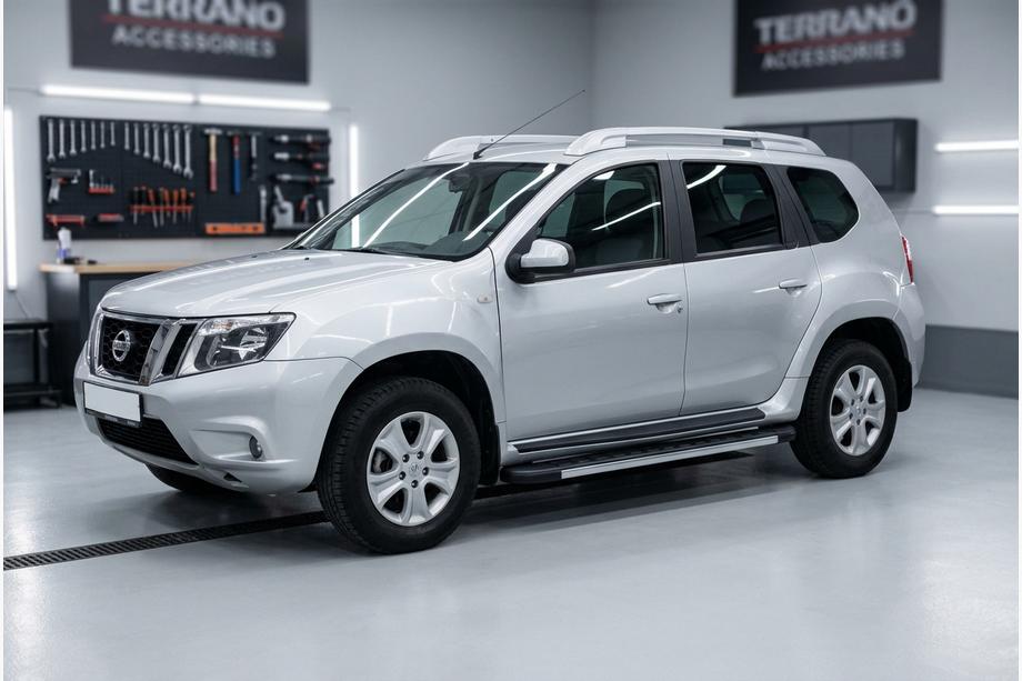 Nissan Terrano 2014- Side Steps Duru (2 pcs, Aluminum) Image