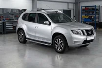 Nissan Terrano 2014- Maydos V1 Side Steps (2 pcs, Aluminum/Stainless Steel) photo 1