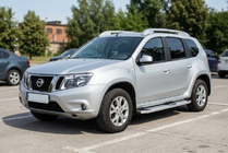 Nissan Terrano 2014- Side Steps Mevsim Grey (2 pcs, Aluminum) photo 1