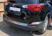 Toyota Rav 4 2013-2018 Trunk Trim OmsaLine Stainless Steel (2013-2016) photo 1
