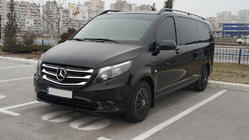 Mercedes Vito/V-class W447 2014- Grille Covers 2014-2020 (5 pcs, Stainless Steel) photo 4