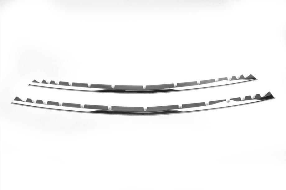 Mercedes Vito/V-class W447 2014- Bumper grille trims (2 pcs, stainless steel) Image