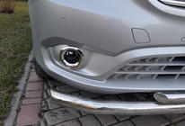 Mercedes Vito/V-class W447 2014- Fog light covers (2 pcs, stainless steel) photo 1