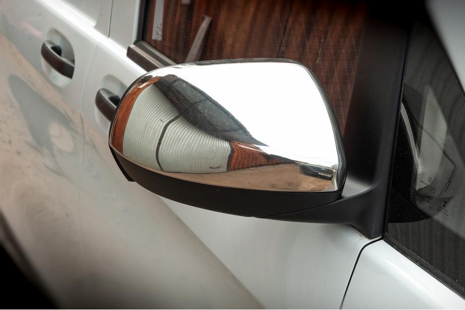 Mercedes Vito/V-class W447 2014- Mirror Covers Mirror Part (2 pcs) Carmos - Turkish Stainless Steel Image