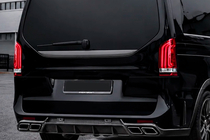 Mercedes Vito/V-class W447 2014- OEM 2024 Black tail lights (for Vito, 2 pcs) photo 1