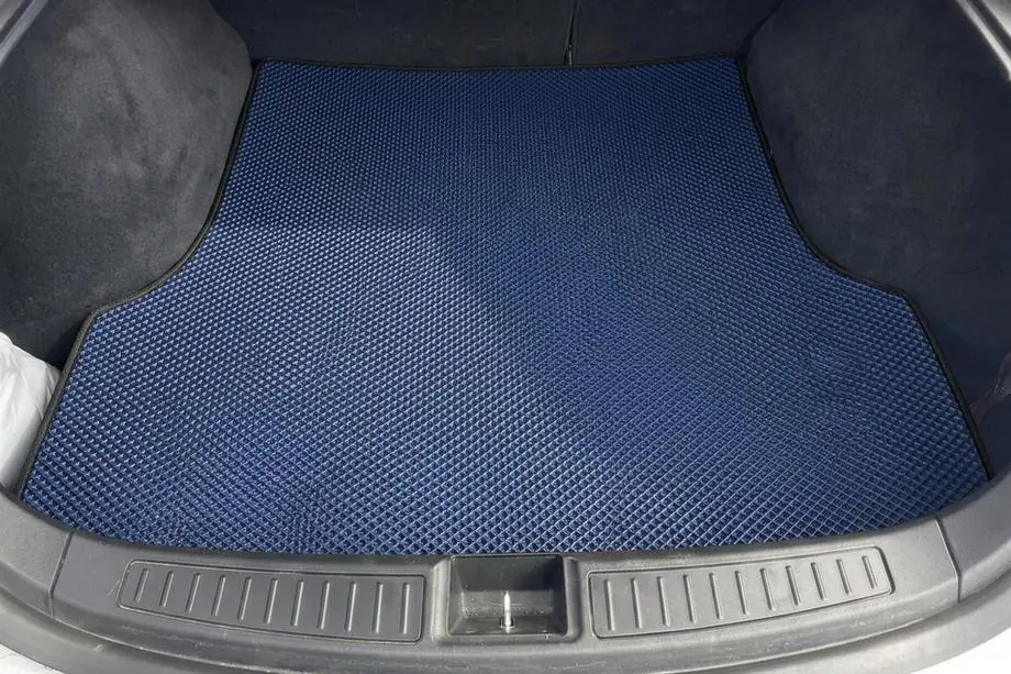 Tesla Model S 2012– Rear trunk mat EVA (2012-2021, Blue) Image