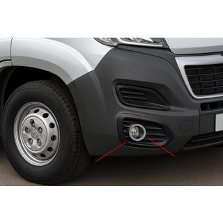 Fog light covers (4 pcs, stainless steel) photo 1