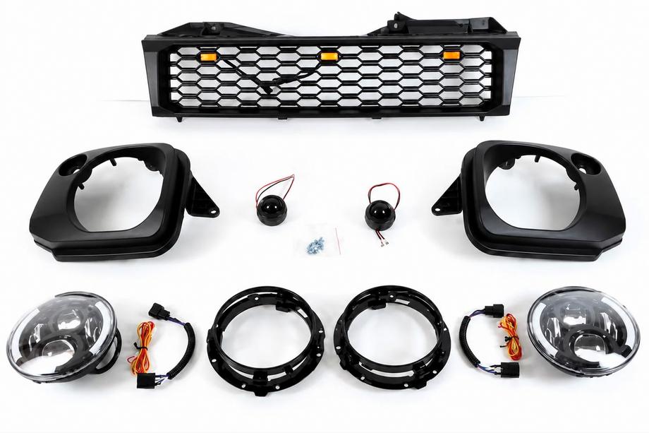 Suzuki Jimny 1998-2018 Headlight and Grille Kit (Off-Road) Photo 11