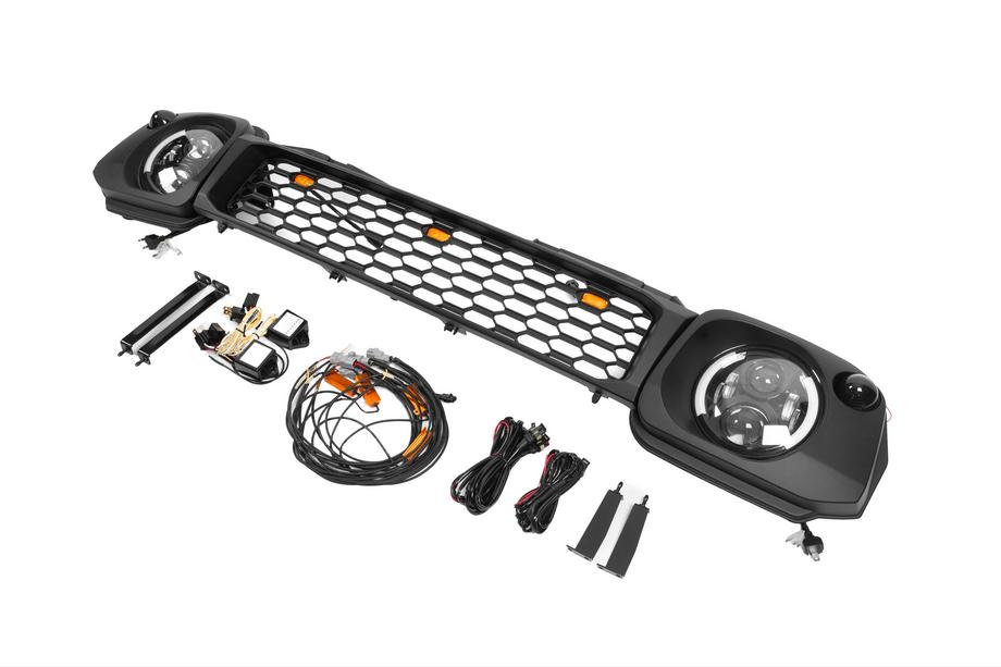 Suzuki Jimny 1998-2018 Headlight and Grille Kit (Off-Road) Photo 4