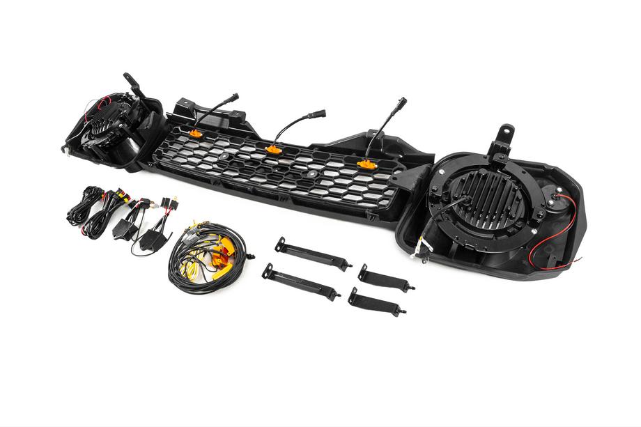 Suzuki Jimny 1998-2018 Headlight and Grille Kit (Off-Road) Photo 17