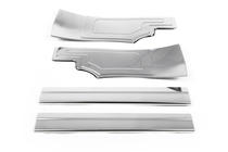 Ford Connect 2014-2021 Stainless Steel Door Sill Protectors OmsaLine (4 pcs) photo 2