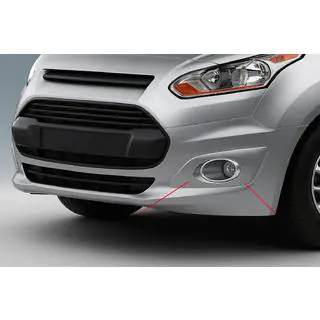 Fog light covers (2 pcs, stainless steel)