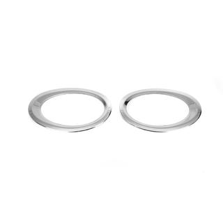Fog light covers (2 pcs, stainless steel) photo 3