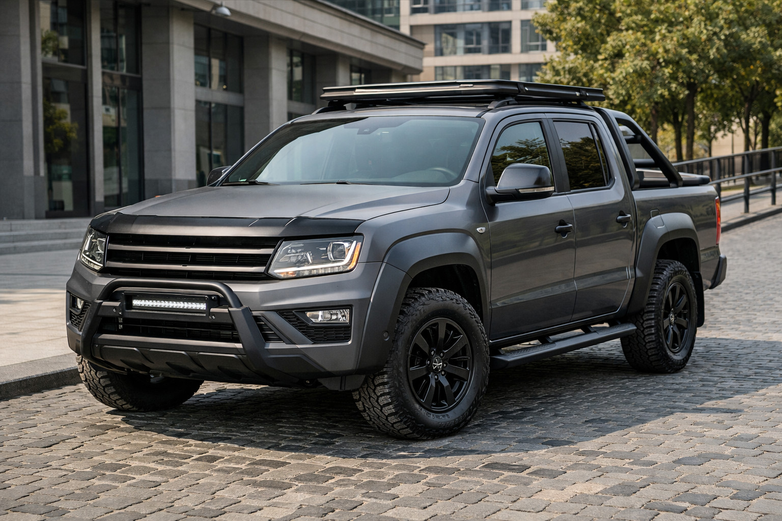 Starter upgrade for the Volkswagen Amarok in the city, without cheap show-off