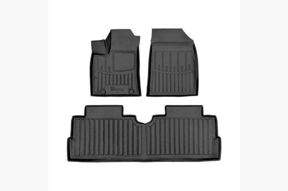 BYD Dolphin 2025– Stingray 3D Rubber Floor Mats (3 pcs) Image