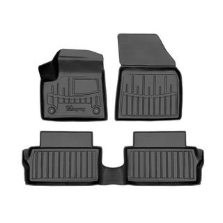 Stingray 3D rubber floor mats (for e-C3, 3 pcs) Citroen C3 X/e-С3 2022–