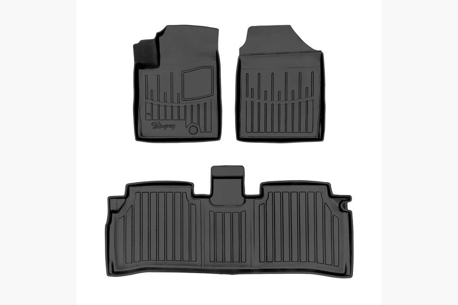 Hyundai Inster (Casper) 2024– Stingray 3D Rubber Floor Mats (3 pcs) Image