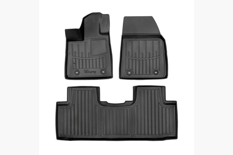 MG S6 EV 2025– Stingray 3D Rubber Floor Mats (3 pcs) Image