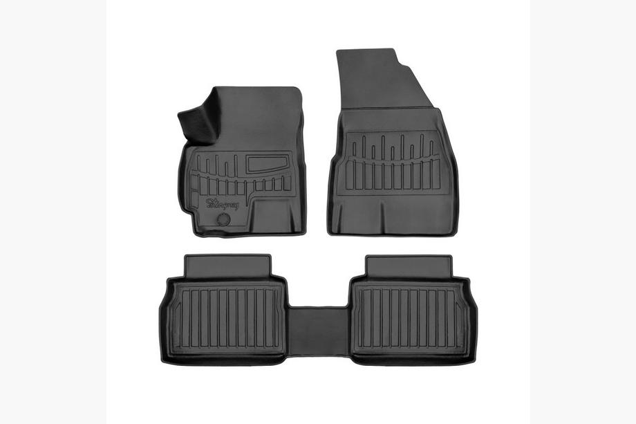Chery Omoda 5 2022– Stingray 3D rubber floor mats (hybrid, 3 pcs) Image